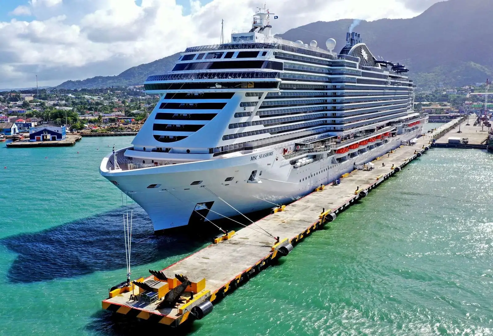 Terminal de cruceros Taino Bay en Puerto Plata